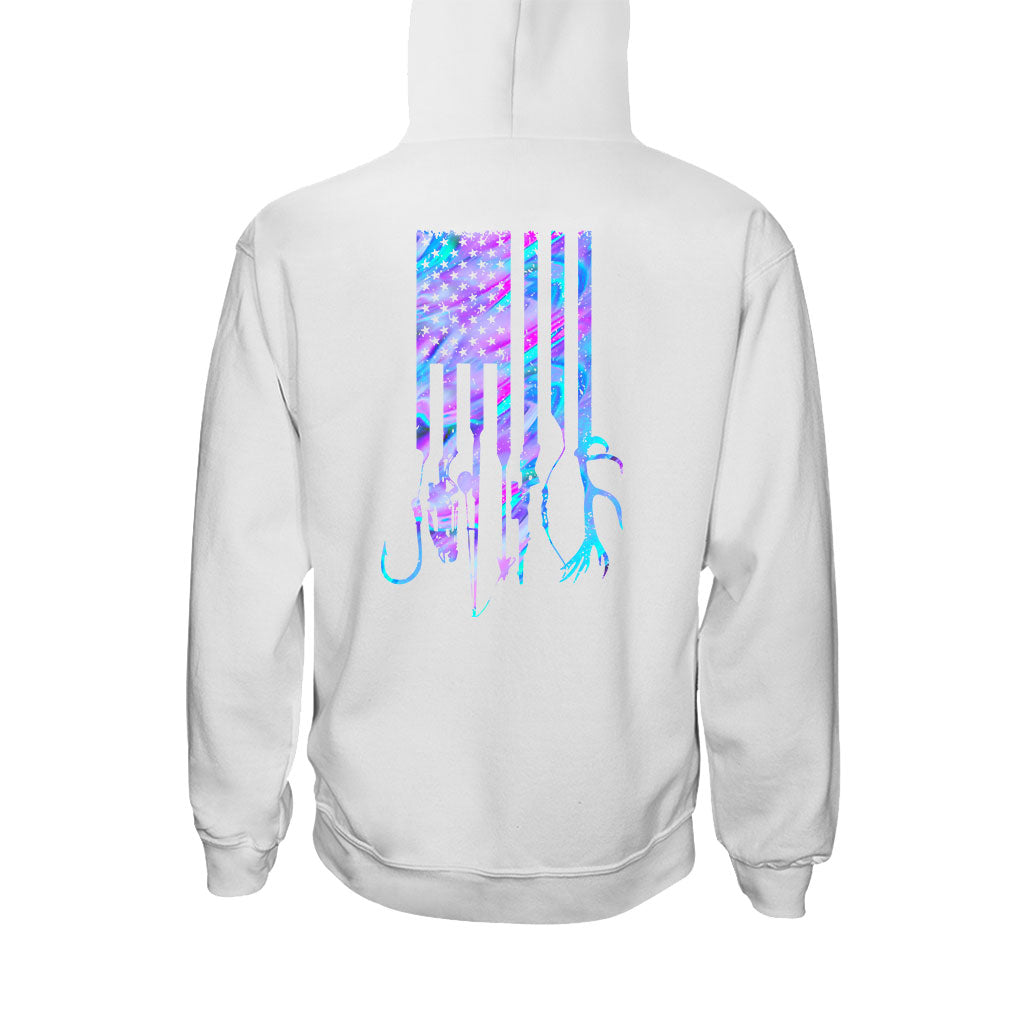 Liebe zum Angeln – Personalisiertes Angel-T-Shirt und Hoodie