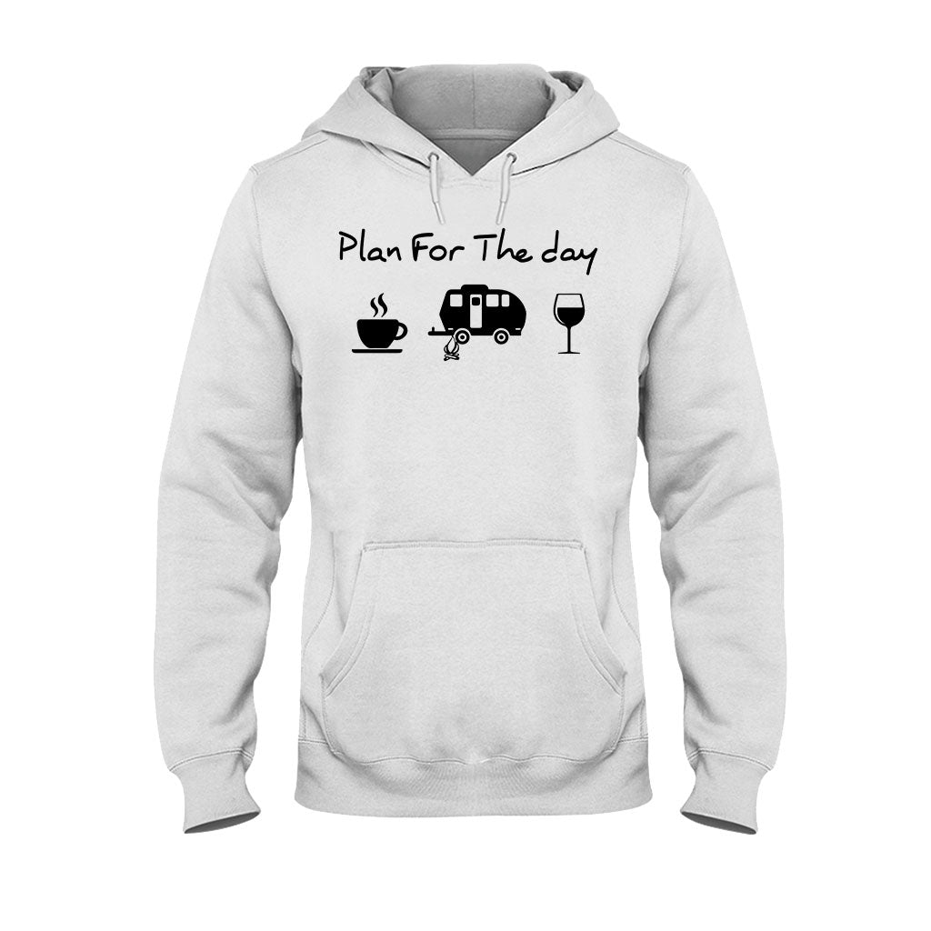 Plan For The Day - Camping T-shirt and Hoodie 112021