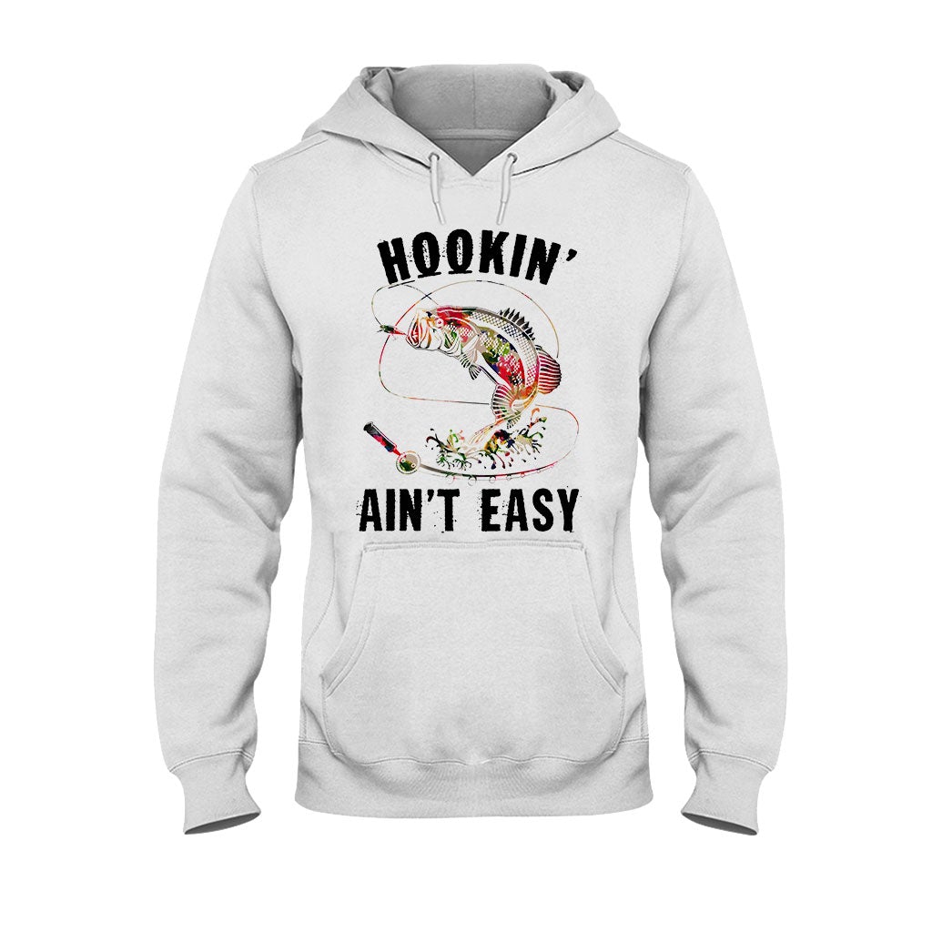Angeln ist nicht einfach – T-Shirt und Hoodie zum Thema Angeln 1121
