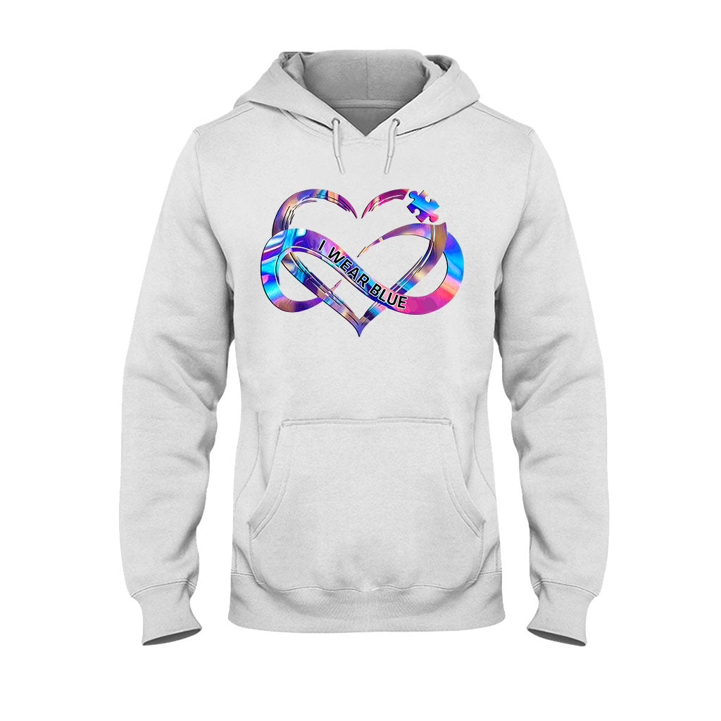 Ich trage Blau – Personalisiertes T-Shirt und Hoodie zur Sensibilisierung für Autismus