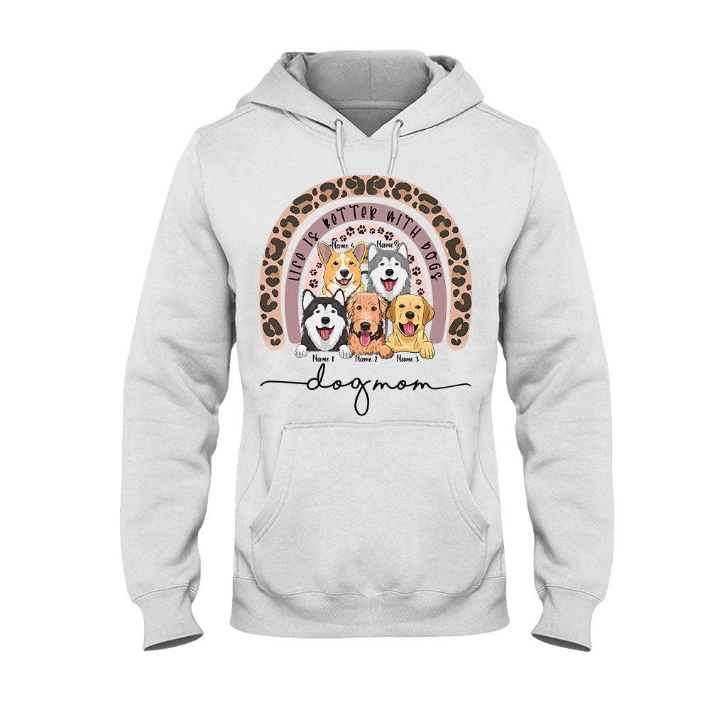 Hundemama – Personalisiertes Hunde-T-Shirt und Hoodie