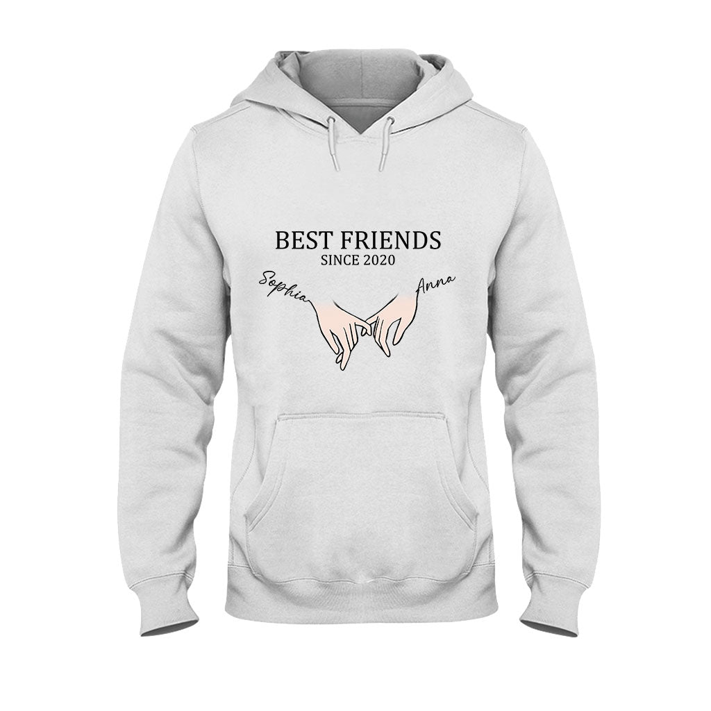 Beste Freundinnen – Personalisiertes Bestie-T-Shirt und Hoodie