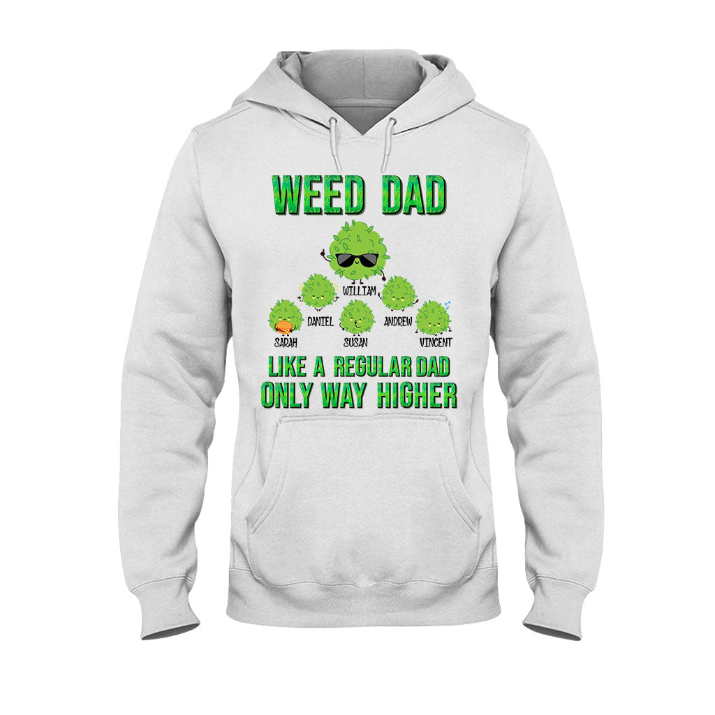 High Dad – Personalisiertes Weed-T-Shirt und Hoodie