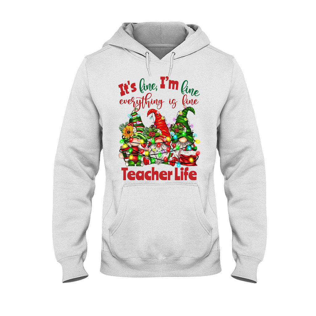 Alles gut, mir geht's gut, alles ist gut – personalisiertes Lehrer-T-Shirt und Hoodie