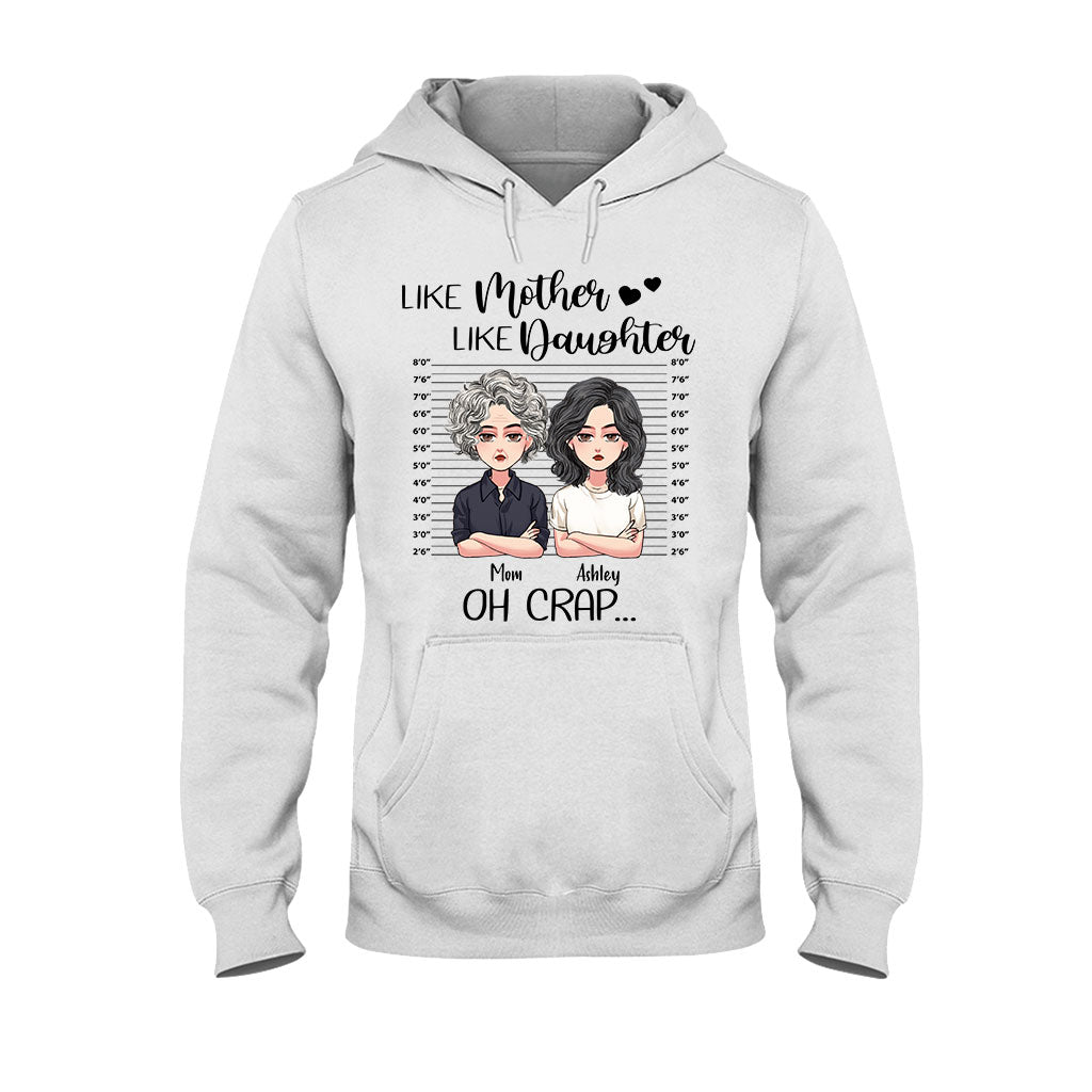 Wie die Mutter, so die Tochter – Personalisiertes Muttertags-T-Shirt und Hoodie