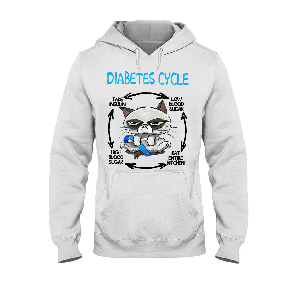 Diabetes Cycle – T-Shirt und Hoodie zur Aufklärung über Diabetes 082021