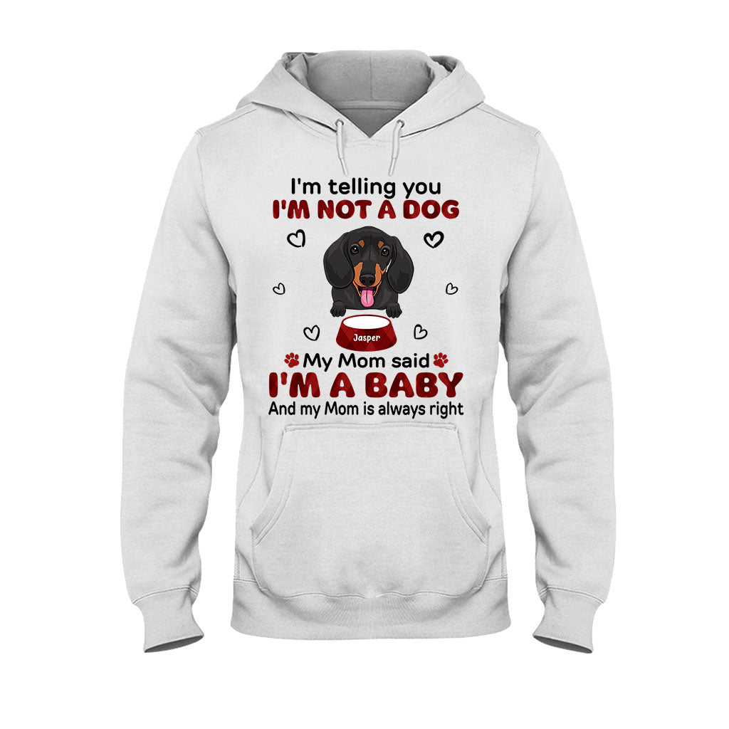 Ich sag's dir – personalisiertes Hunde-T-Shirt und Hoodie