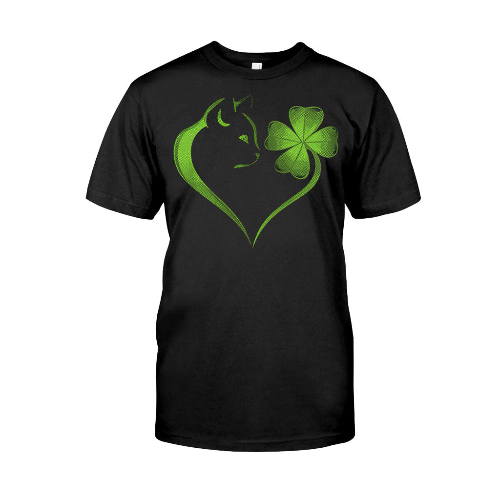 Cat Heart Irish - T-Shirt und Hoodie 0119