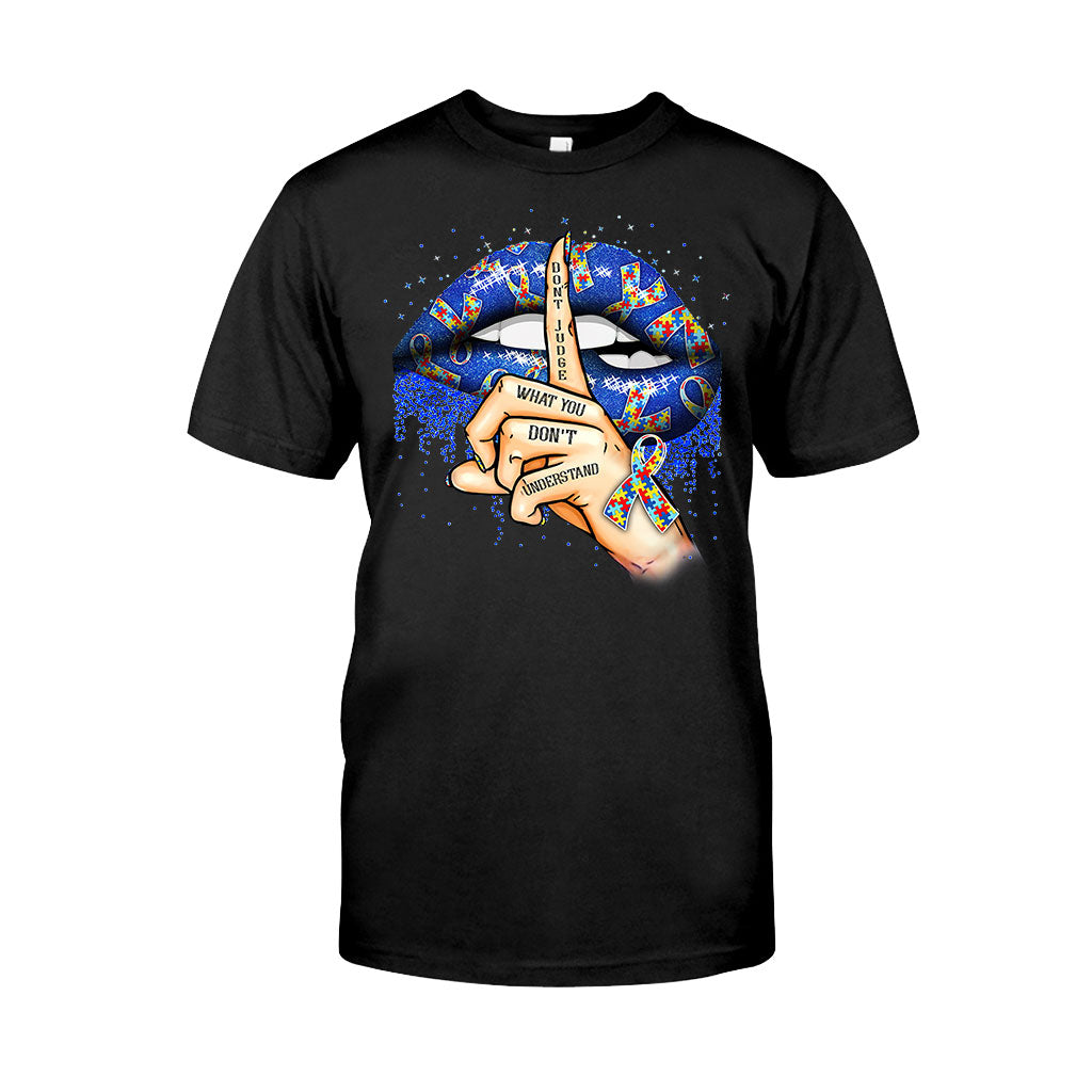 Urteile nicht über Dinge, die du nicht verstehst – T-Shirt und Hoodie zur Aufklärung über Autismus 112021