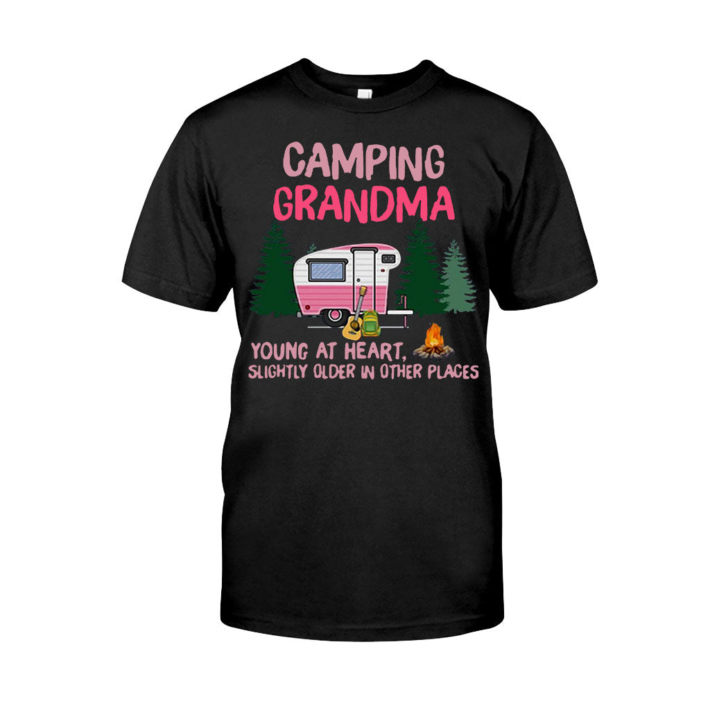 Camping Grandma - T-shirt and Hoodie 112021