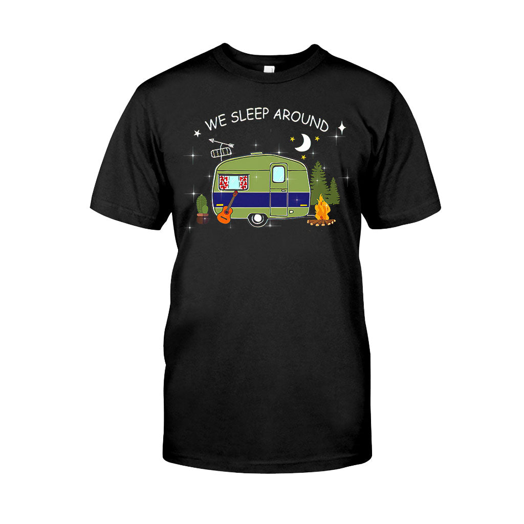 We Sleep Around - Camping T-shirt and Hoodie 112021