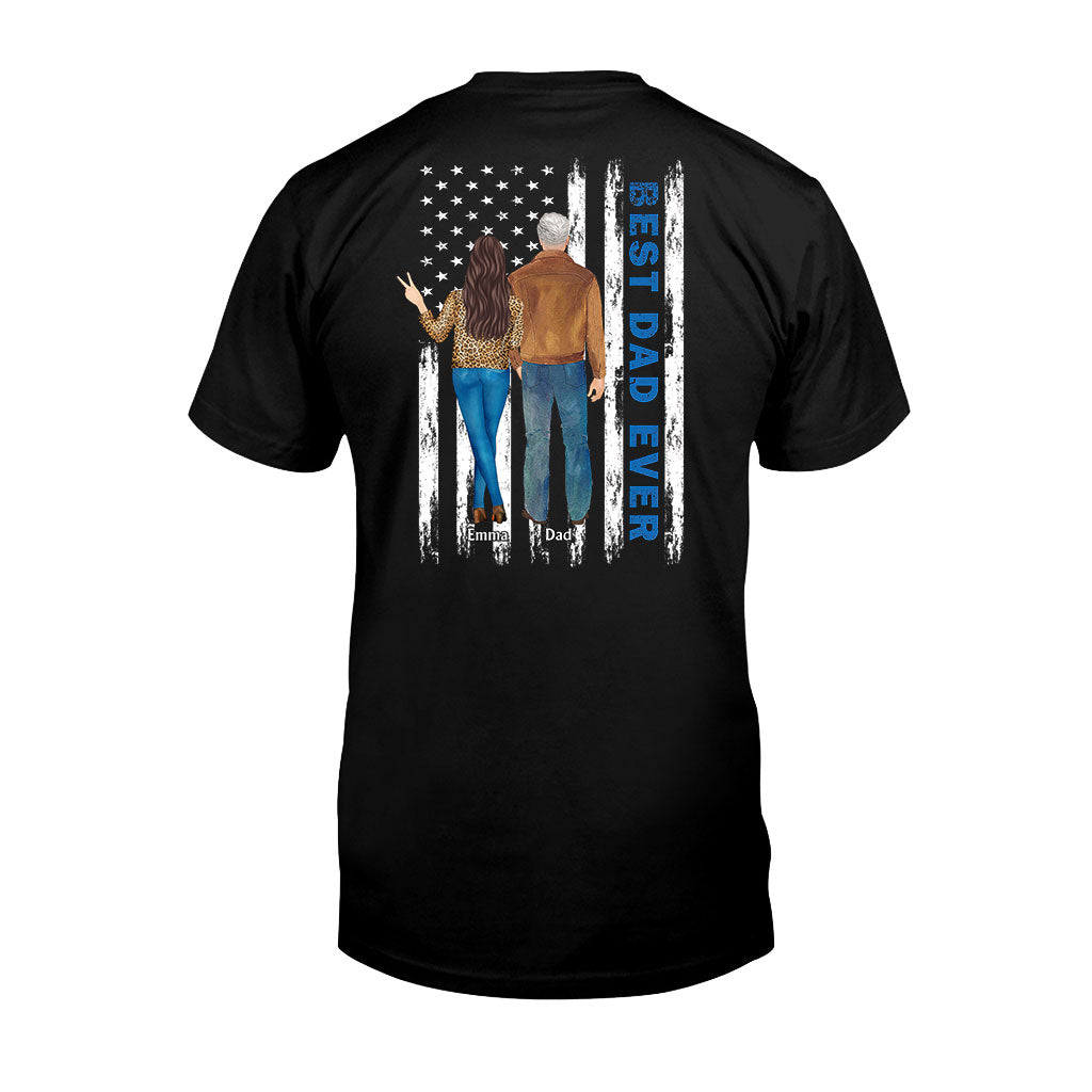 Best Dad Ever - Personalized Father T-shirt and Hoodie
