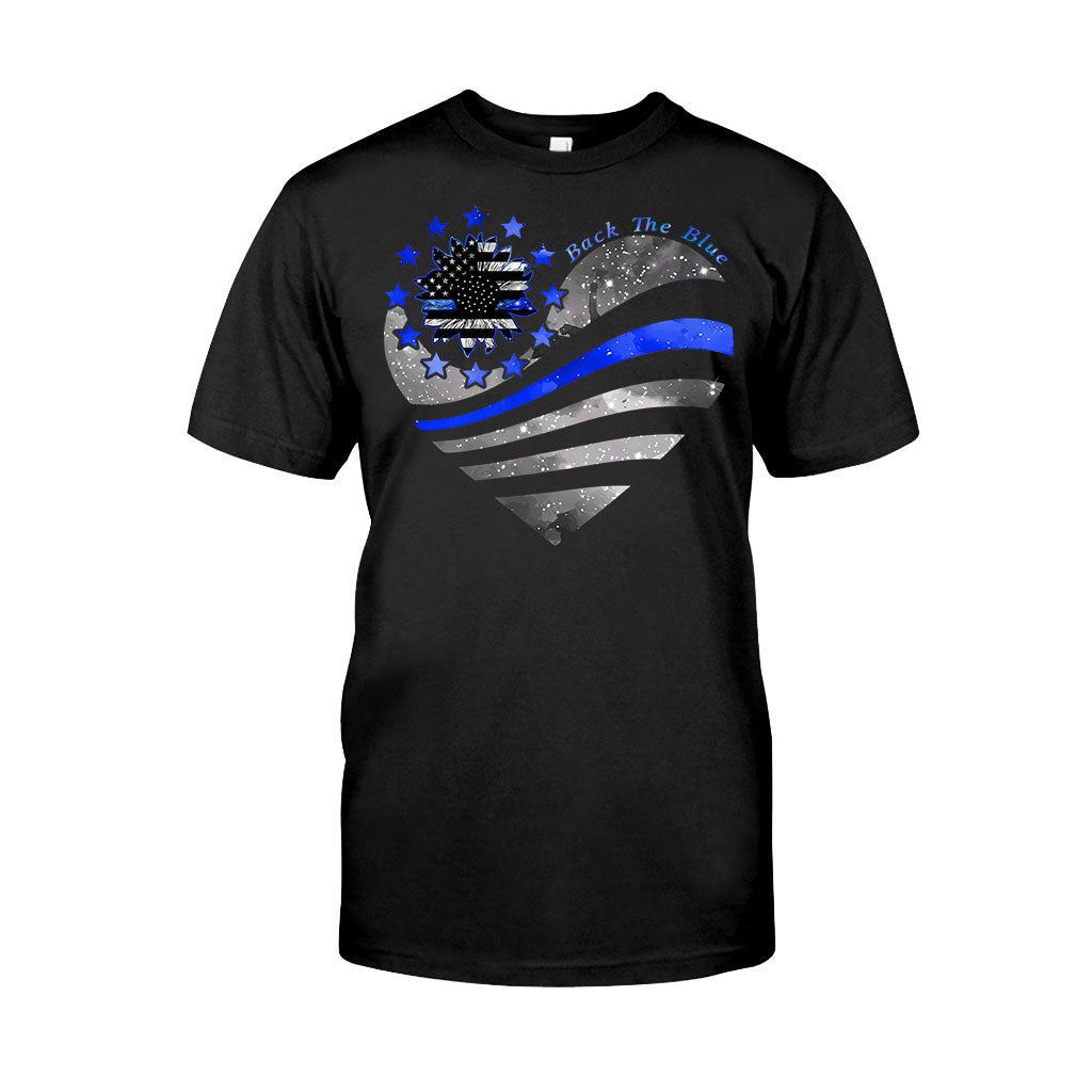 Blue Line – Polizeibeamten-T-Shirt und Hoodie 062021