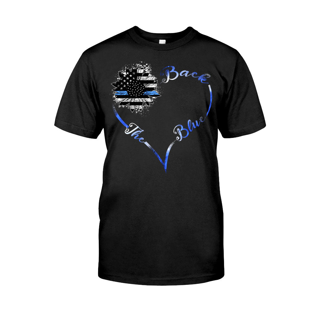 Blue Line – Polizeibeamten-T-Shirt und Hoodie 062021