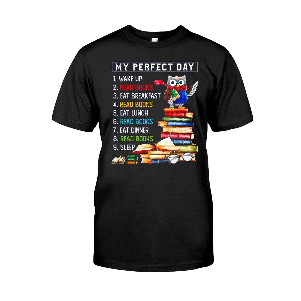 Mein perfekter Tag – Buch-T-Shirt und Hoodie 062021