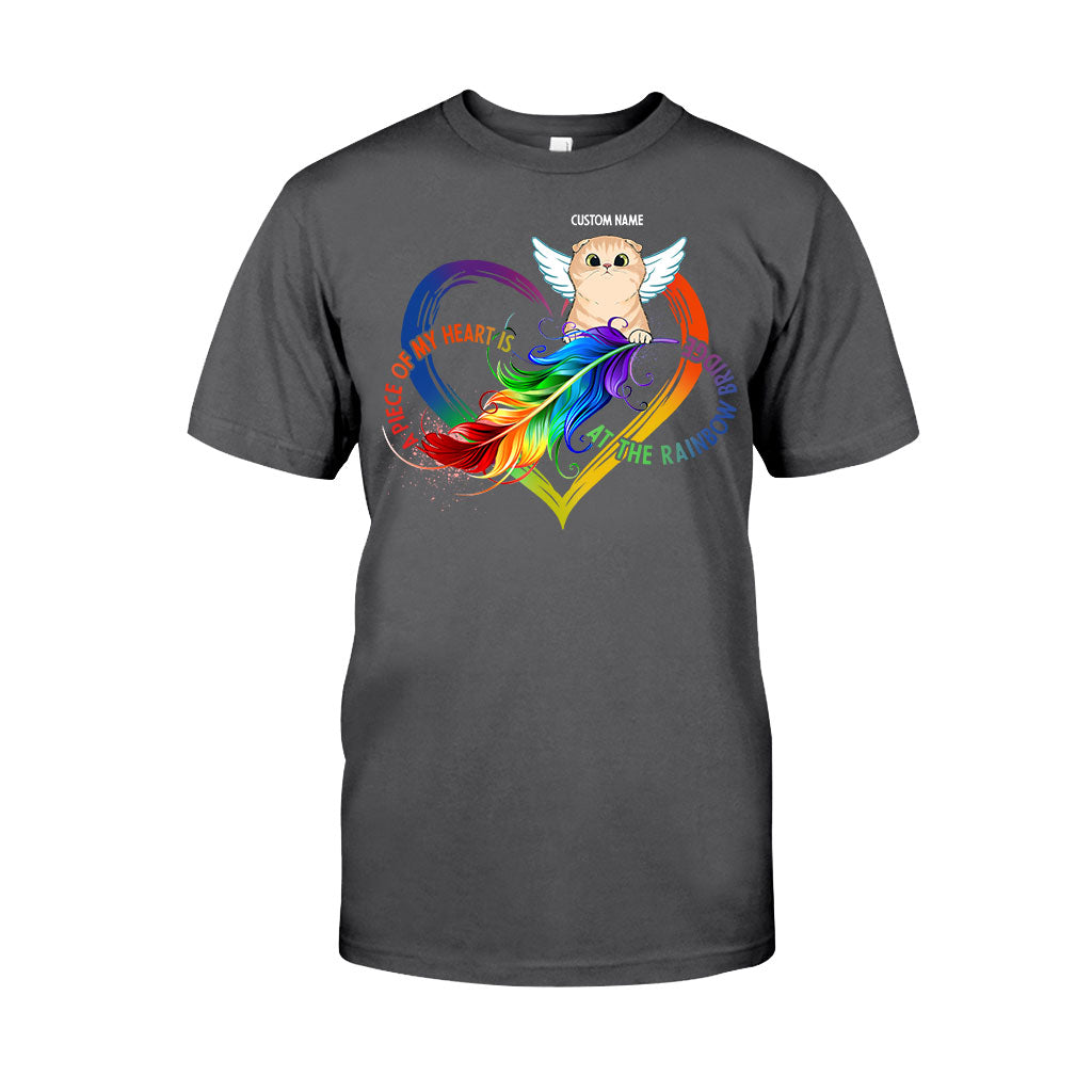 Ein Stück meines Herzens – Personalisiertes Katzen-T-Shirt und Hoodie