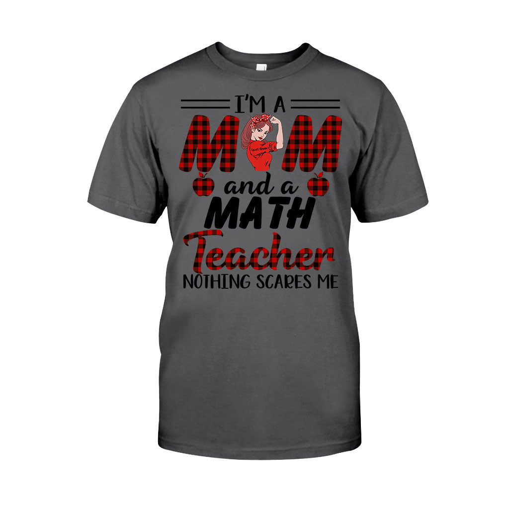 Ich bin Mutter und Lehrerin – personalisiertes T-Shirt und Hoodie