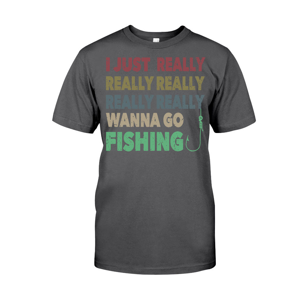 Ich will einfach nur angeln gehen – T-Shirt und Hoodie 112021