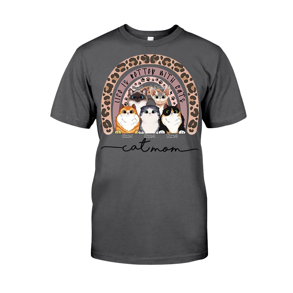 Katzenmama – Personalisiertes Katzen-T-Shirt und Hoodie