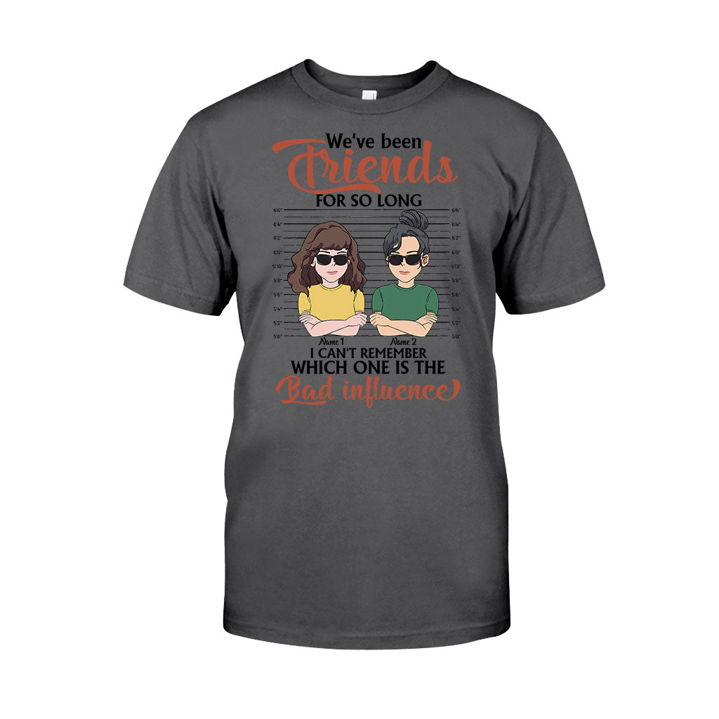 Wir sind schon so lange Freunde – personalisiertes Bestie-T-Shirt und Hoodie