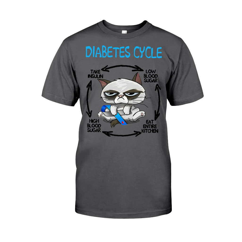 Diabetes Cycle – T-Shirt und Hoodie zur Aufklärung über Diabetes 082021