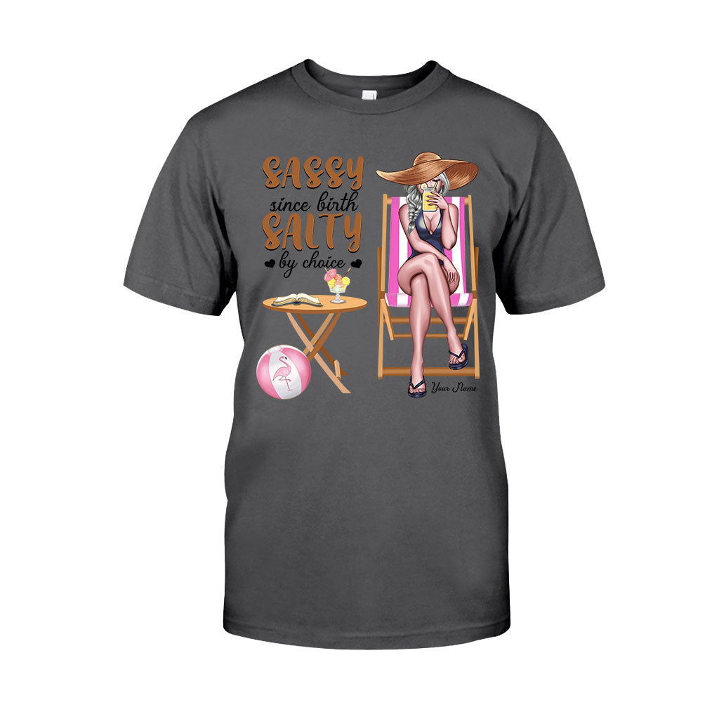 Strandliebhaberin – Personalisiertes T-Shirt und Hoodie für Meeresfans