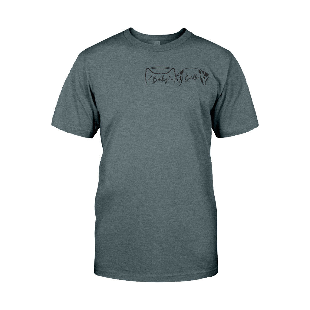 Hundemama – Personalisiertes Hunde-T-Shirt und Hoodie