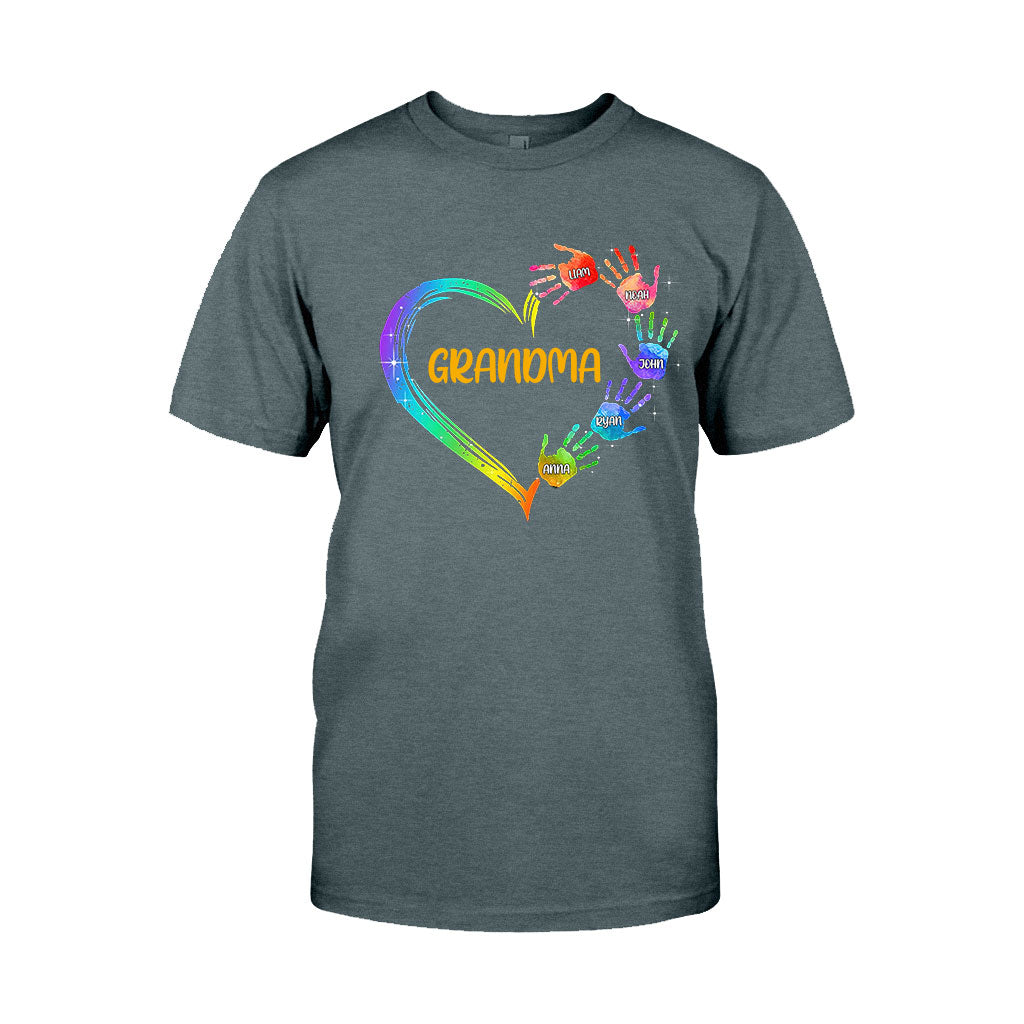 Oma-Herz-Prints – Personalisierte Oma-T-Shirts und Hoodies