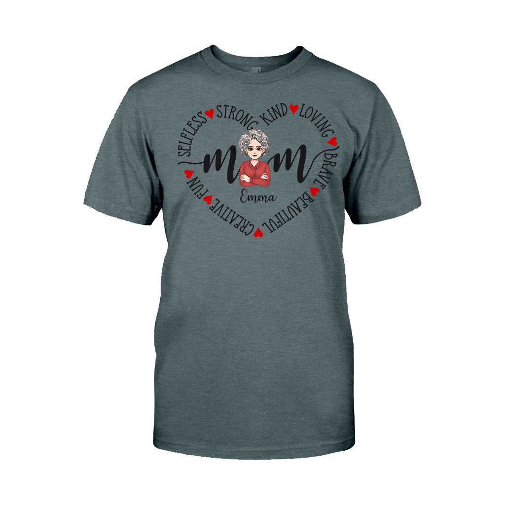 Mama – Personalisiertes Muttertags-T-Shirt und Hoodie