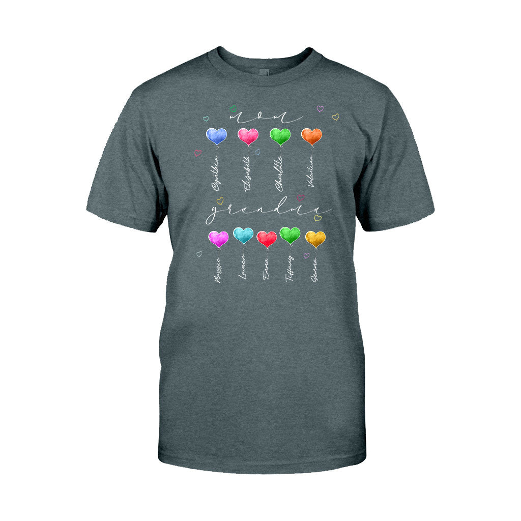 Mama Oma – Personalisiertes Muttertags-T-Shirt und Hoodie für Omas