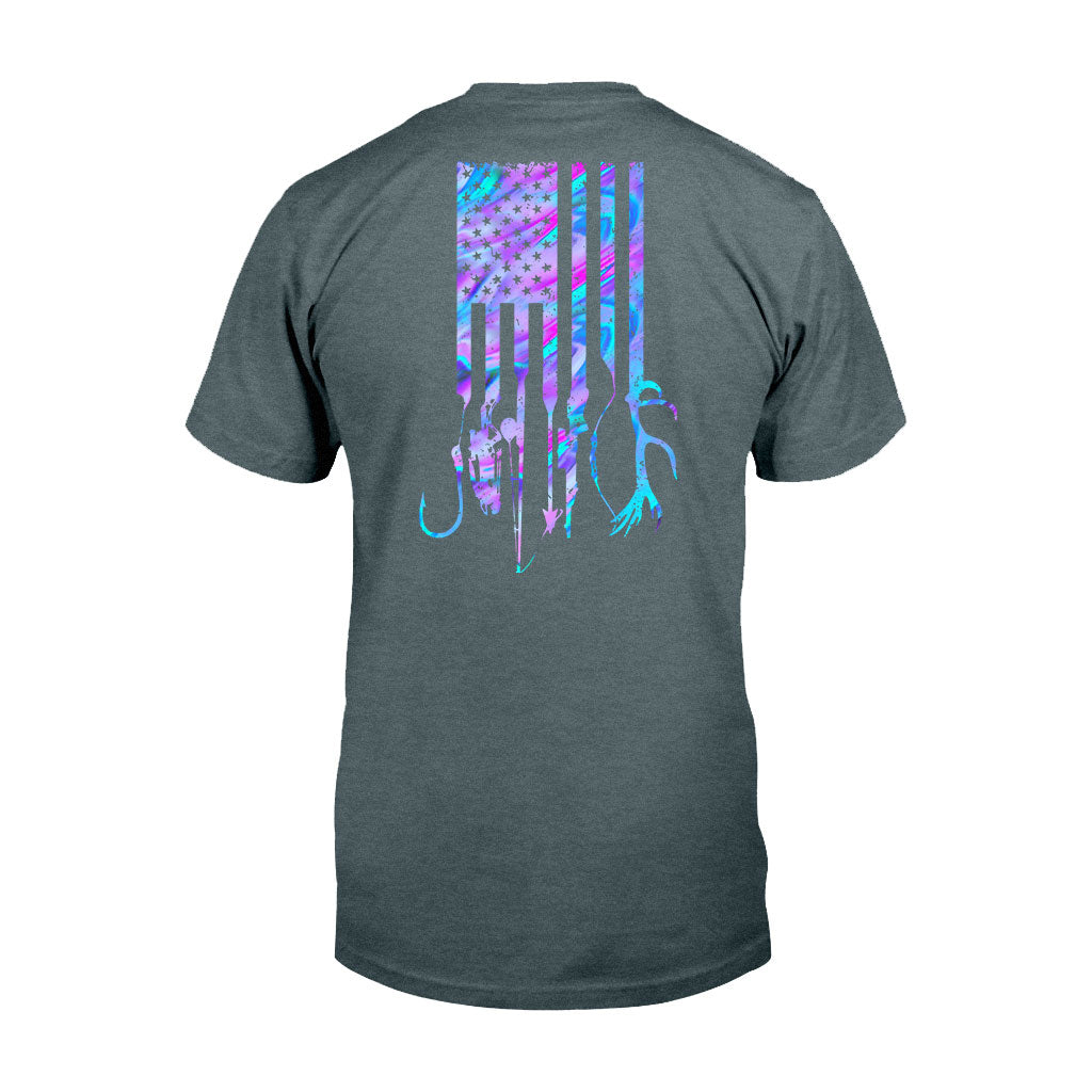 Liebe zum Angeln – Personalisiertes Angel-T-Shirt und Hoodie