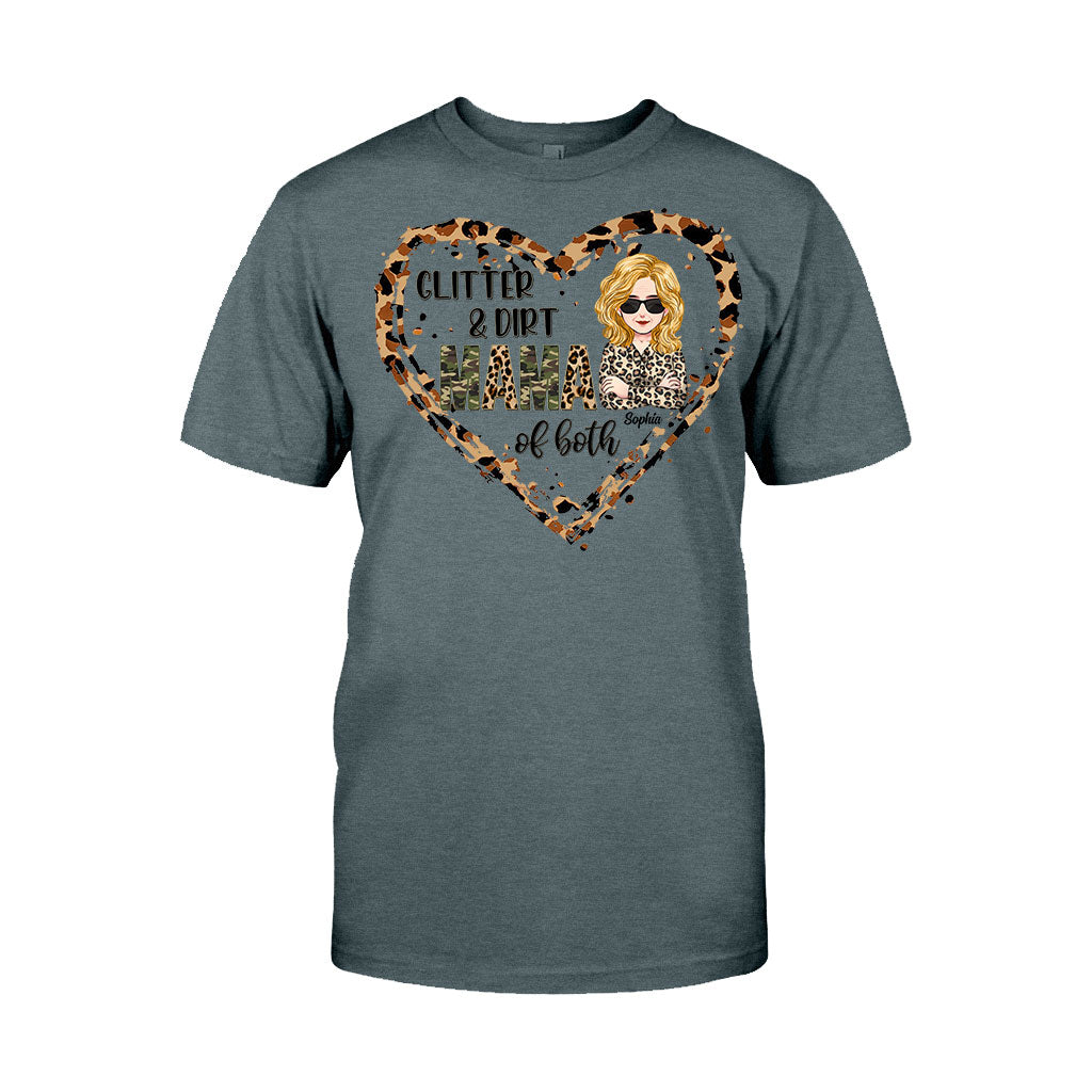 Mama von beidem – Personalisiertes Muttertags-T-Shirt und Hoodie