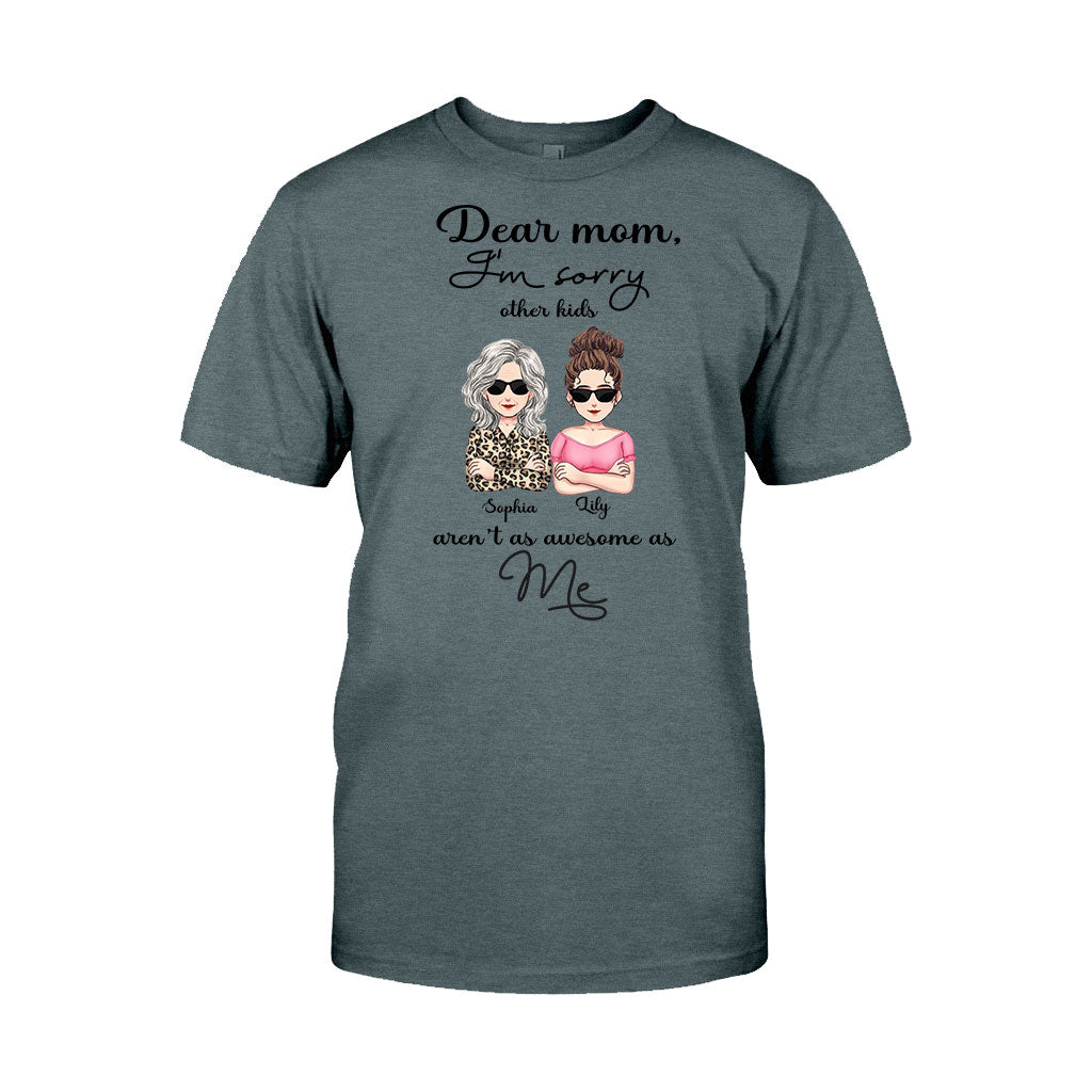 Liebe Mama – Personalisiertes Mutter-T-Shirt und Hoodie