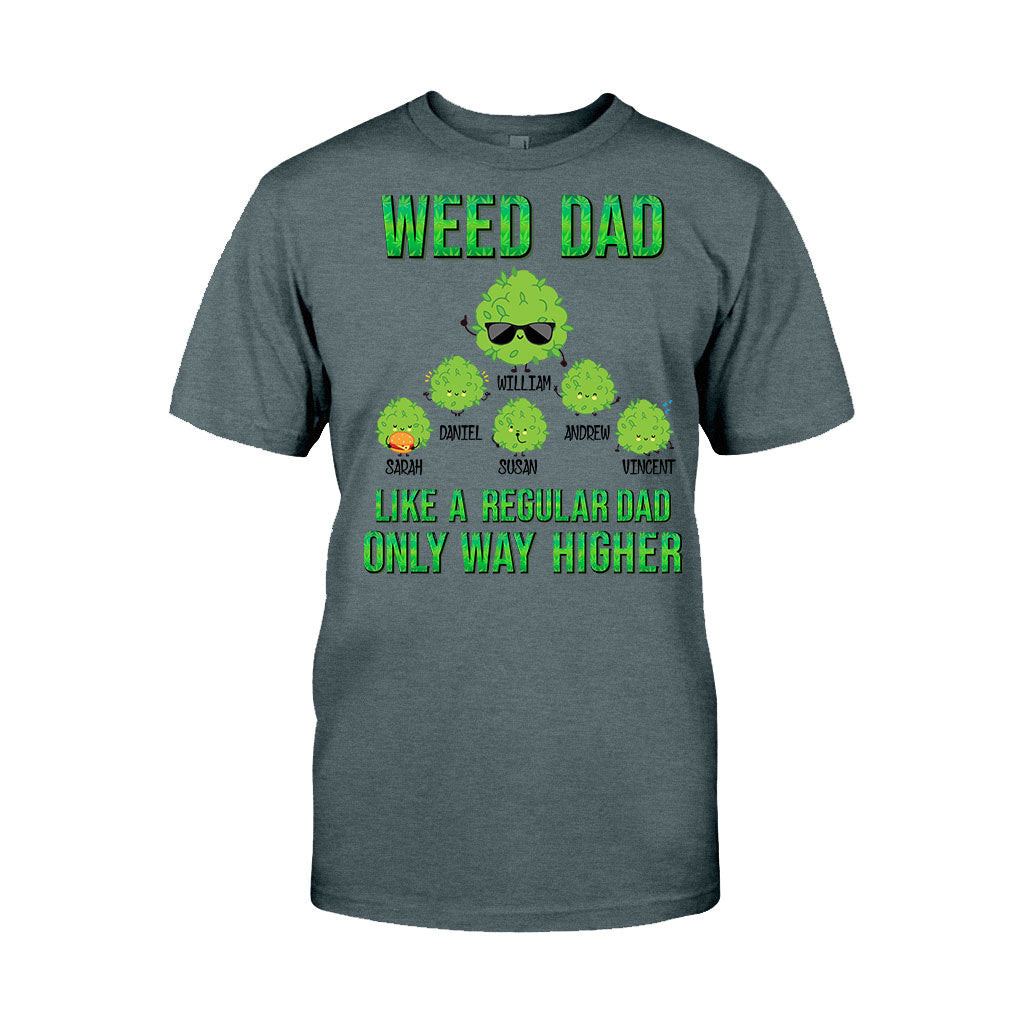 High Dad – Personalisiertes Weed-T-Shirt und Hoodie