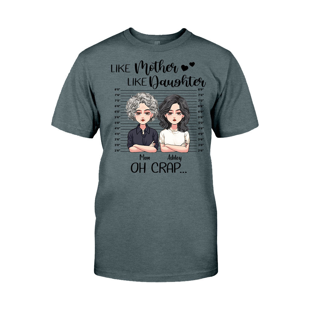 Wie die Mutter, so die Tochter – Personalisiertes Muttertags-T-Shirt und Hoodie
