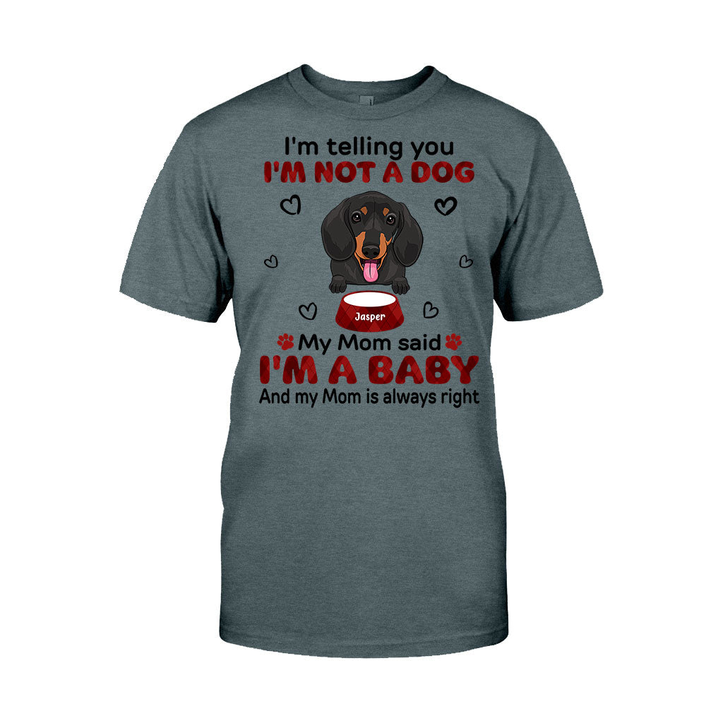 Ich sag's dir – personalisiertes Hunde-T-Shirt und Hoodie