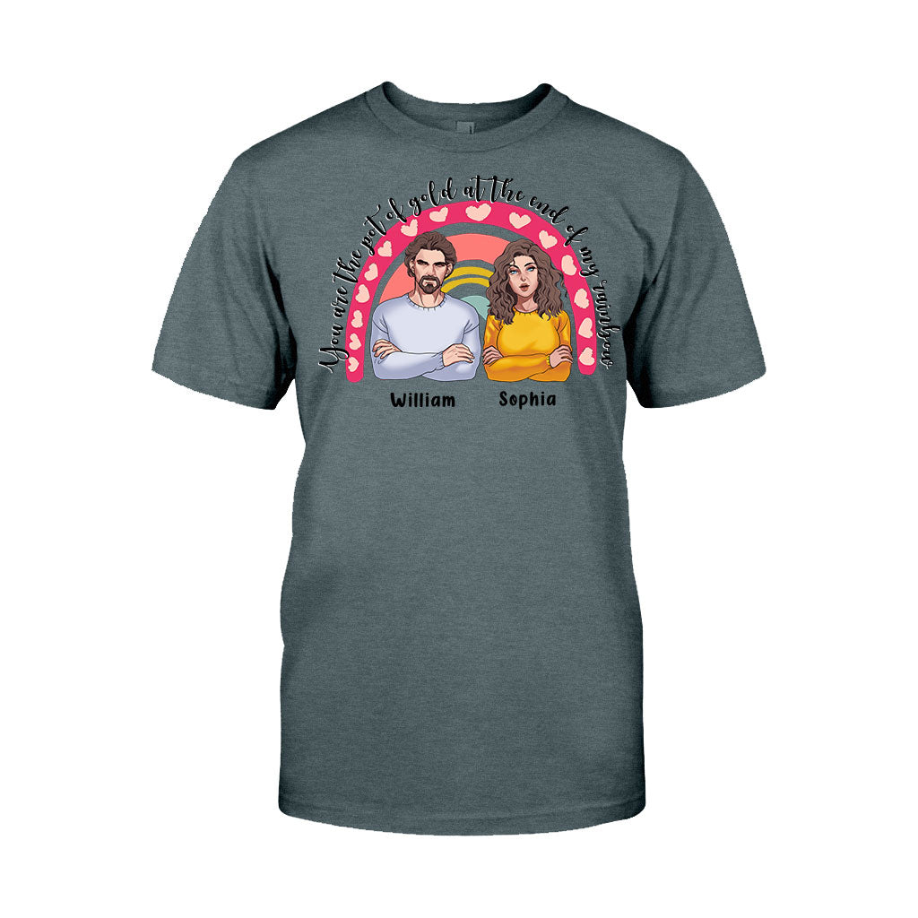 You Are The Pot Of Gold - Personalized Couple T-shirt and Hoodie