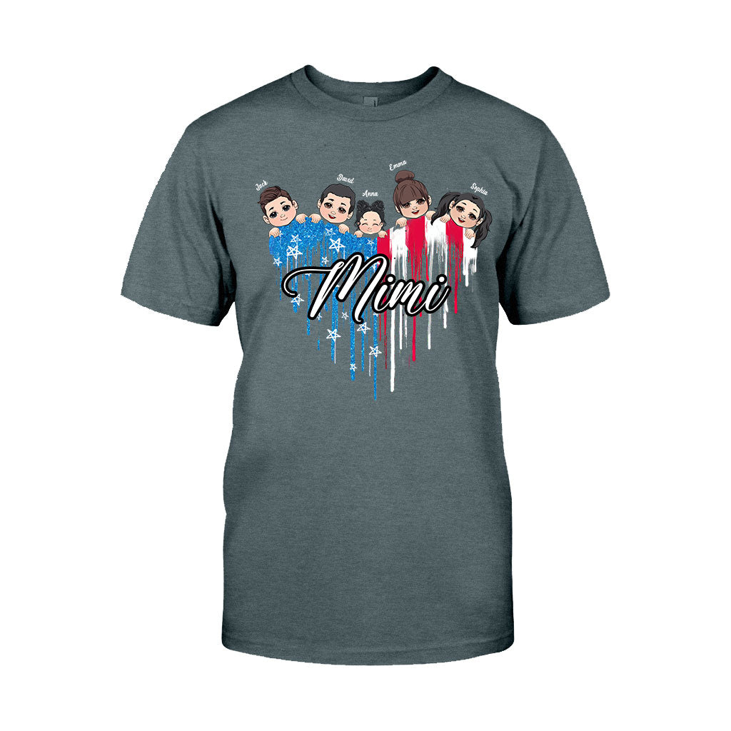 Die beste Oma der Welt – Geschenk für Oma, Mama, Papa, Opa, Tante, Onkel – Personalisiertes T-Shirt und Hoodie