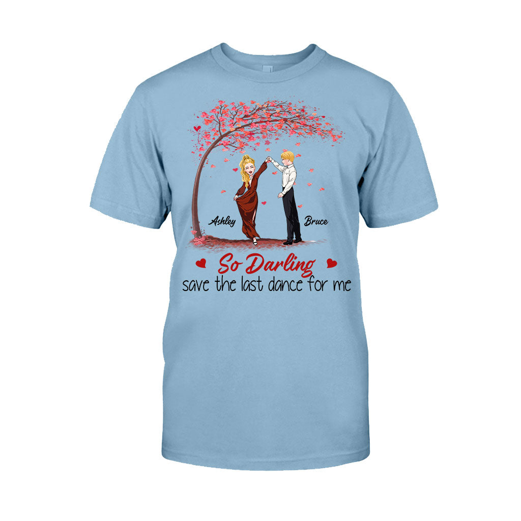 Mein Herz ist immer bei dir – Personalisiertes Partner-T-Shirt und Hoodie