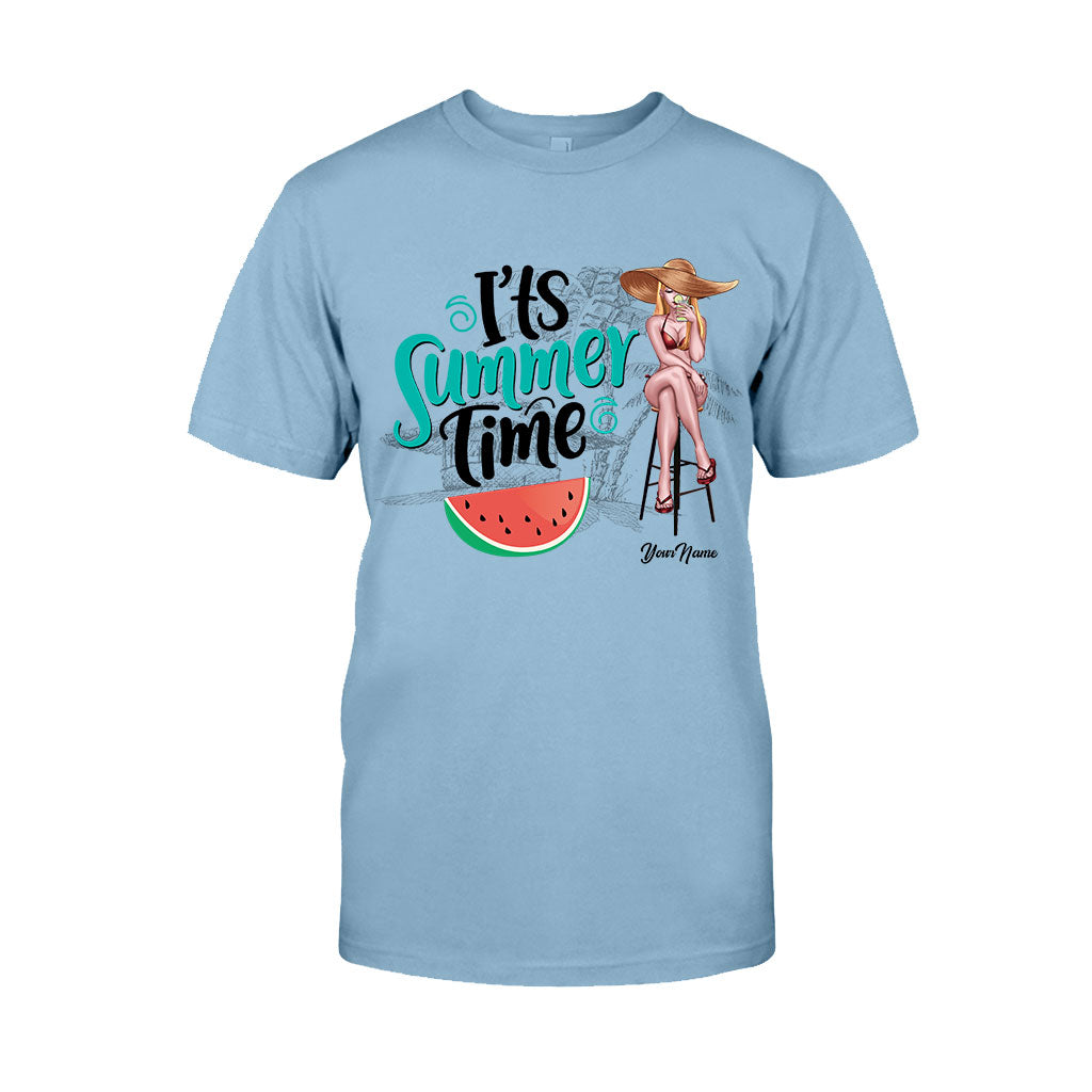 Es ist Sommerzeit – personalisiertes T-Shirt und Hoodie für Meeresliebhaber