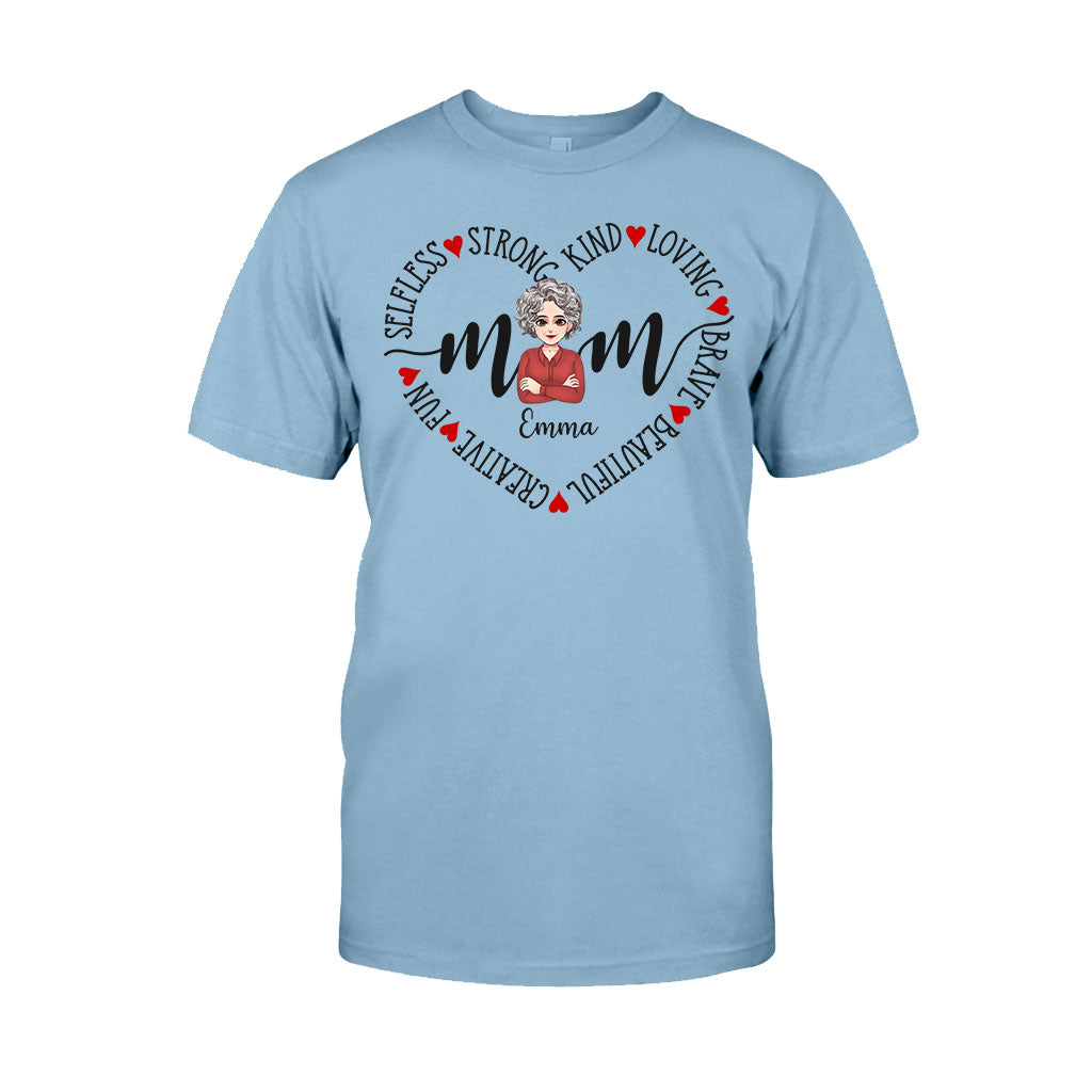 Mama – Personalisiertes Muttertags-T-Shirt und Hoodie