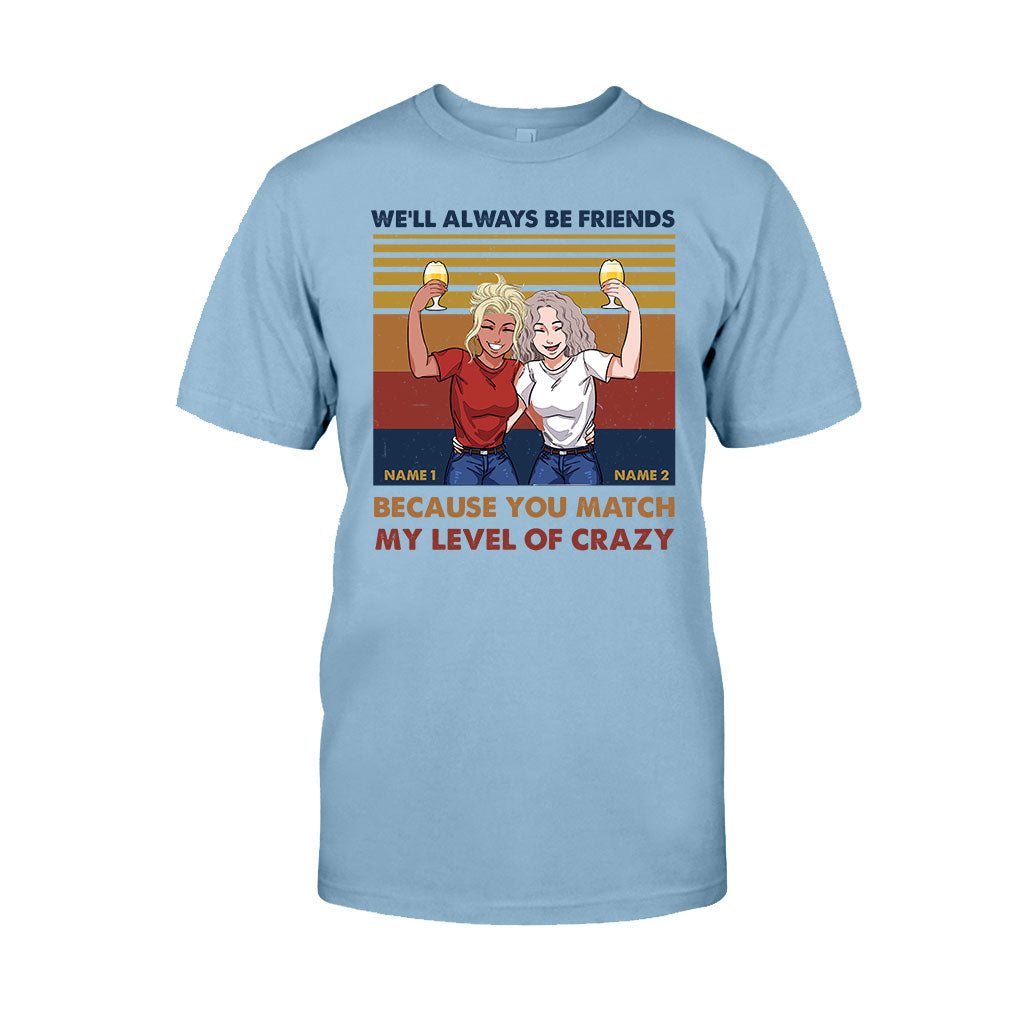 Wir sind mehr als beste Freundinnen, wir sind wie eine richtig kleine Gang – personalisiertes T-Shirt und Hoodie