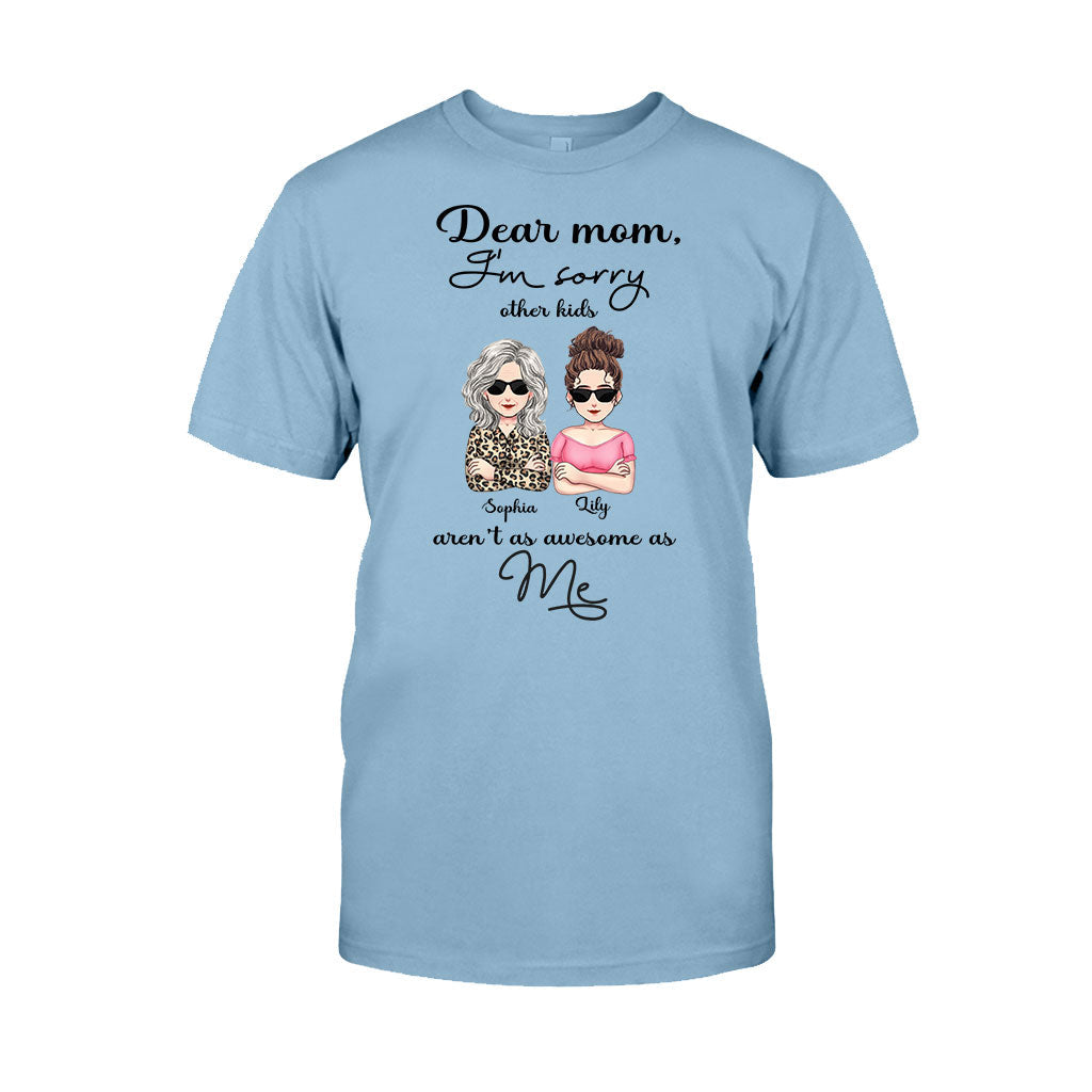 Liebe Mama – Personalisiertes Mutter-T-Shirt und Hoodie