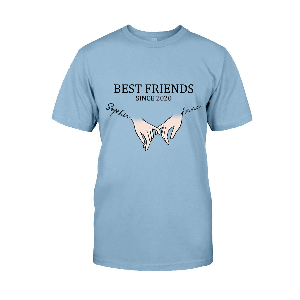Beste Freundinnen – Personalisiertes Bestie-T-Shirt und Hoodie