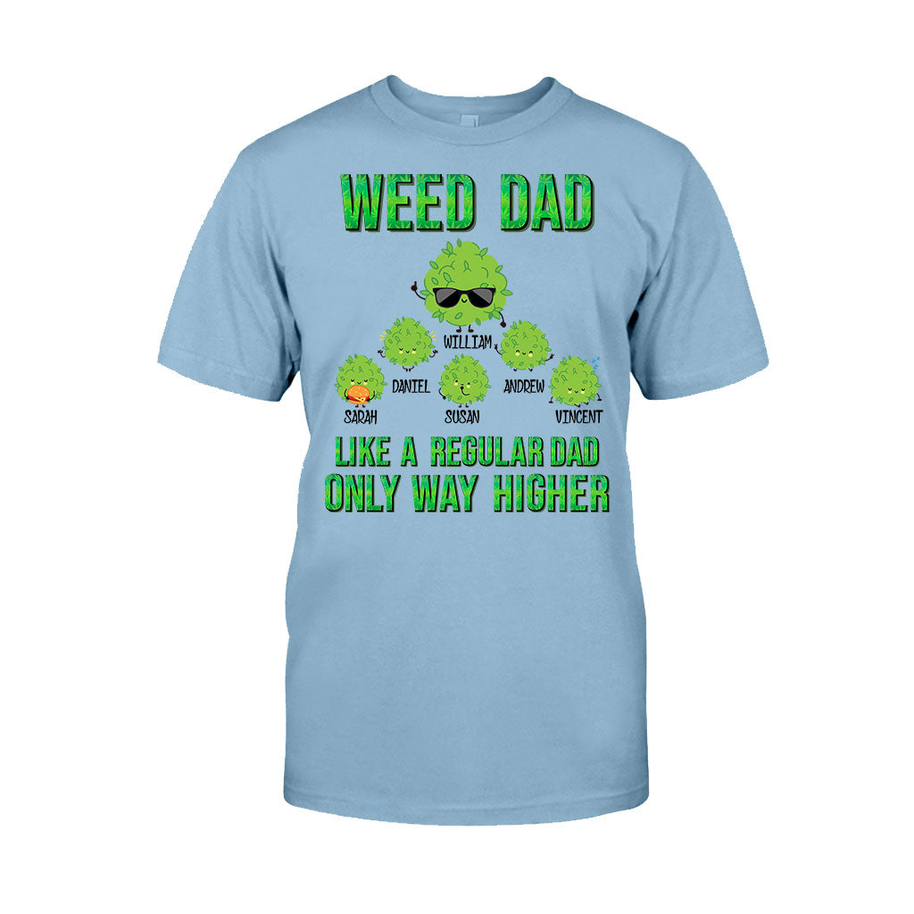 High Dad – Personalisiertes Weed-T-Shirt und Hoodie