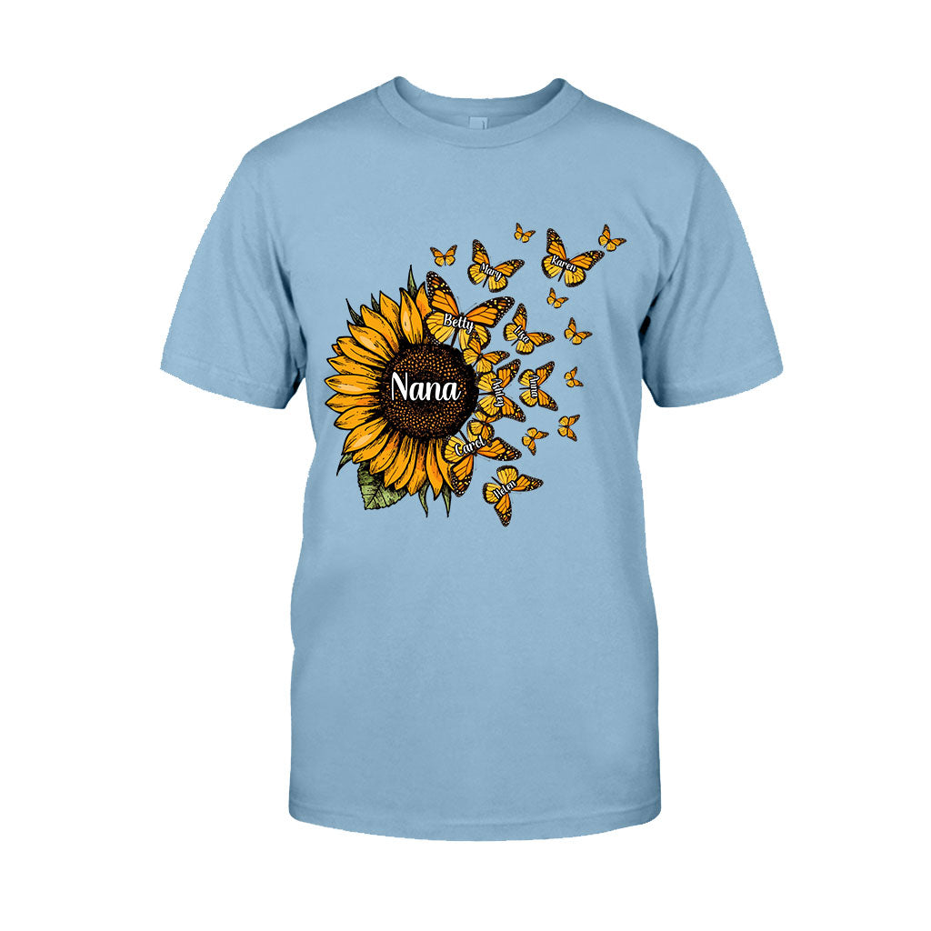 Beautiful Sunflower Blessed To Be Called - Gift for grandma, mom - Personalized T-shirt And Hoodie