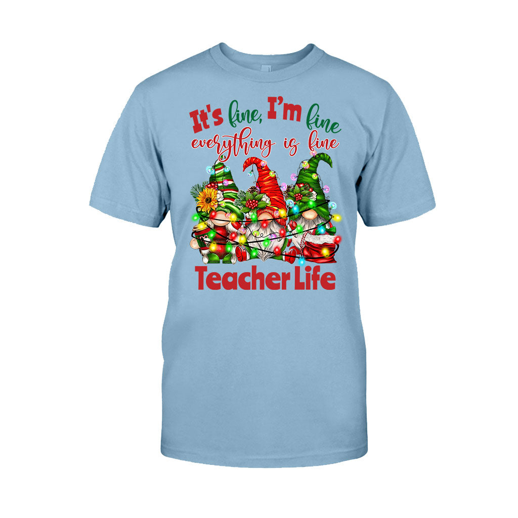 Alles gut, mir geht's gut, alles ist gut – personalisiertes Lehrer-T-Shirt und Hoodie