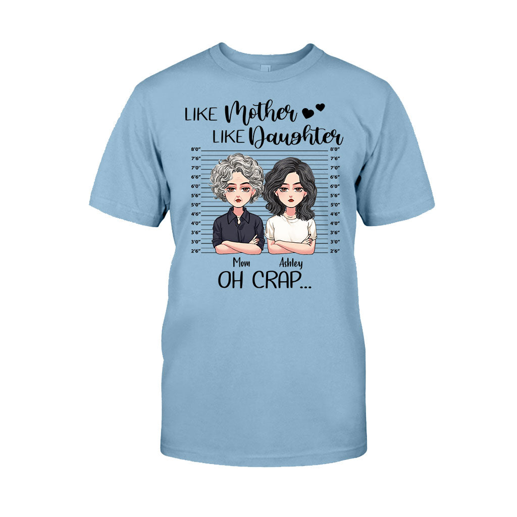 Wie die Mutter, so die Tochter – Personalisiertes Muttertags-T-Shirt und Hoodie