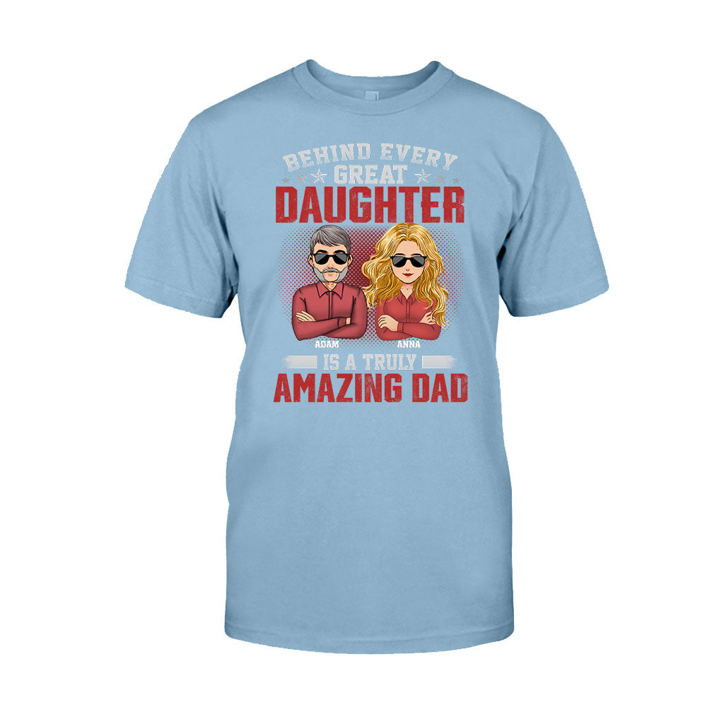 Ein wirklich großartiger Papa – Personalisiertes Vatertags-T-Shirt und Hoodie