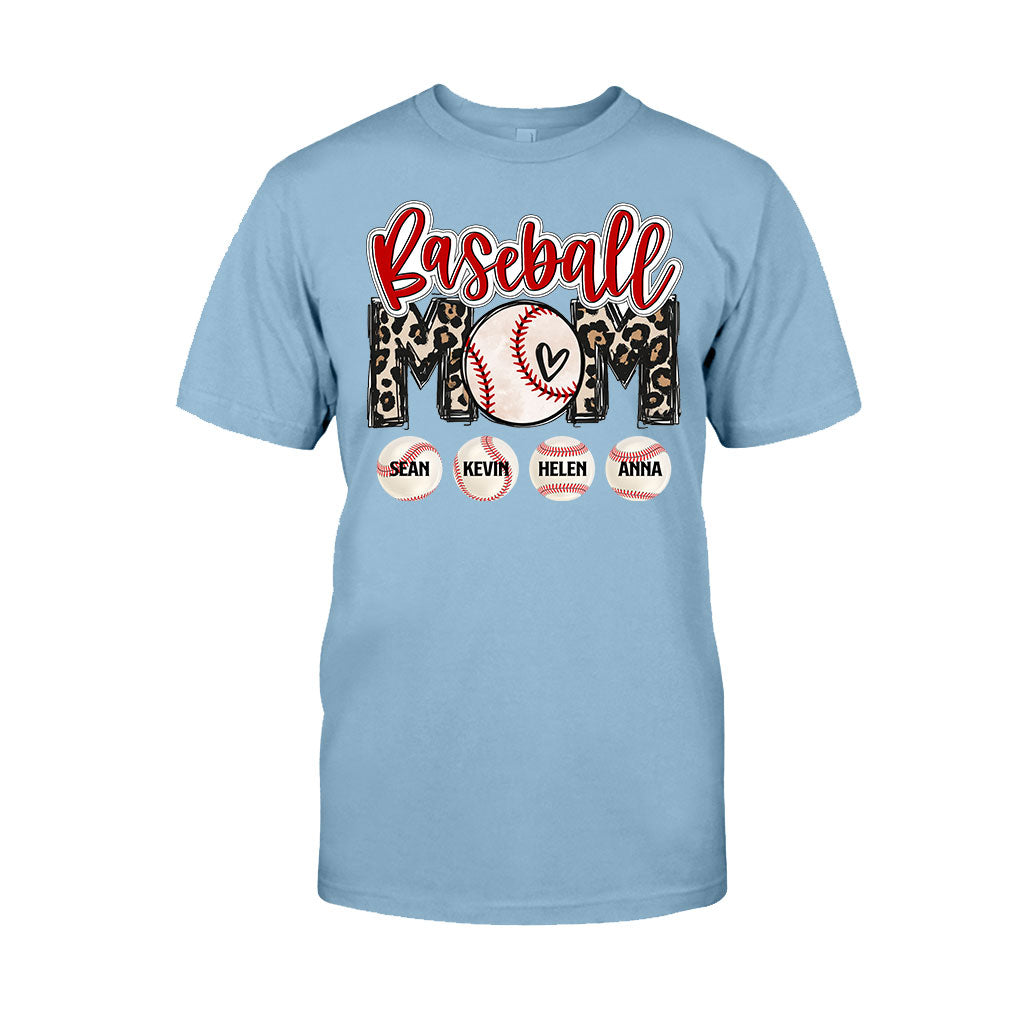 Baseball-Mama – Personalisiertes Baseball-T-Shirt und Hoodie